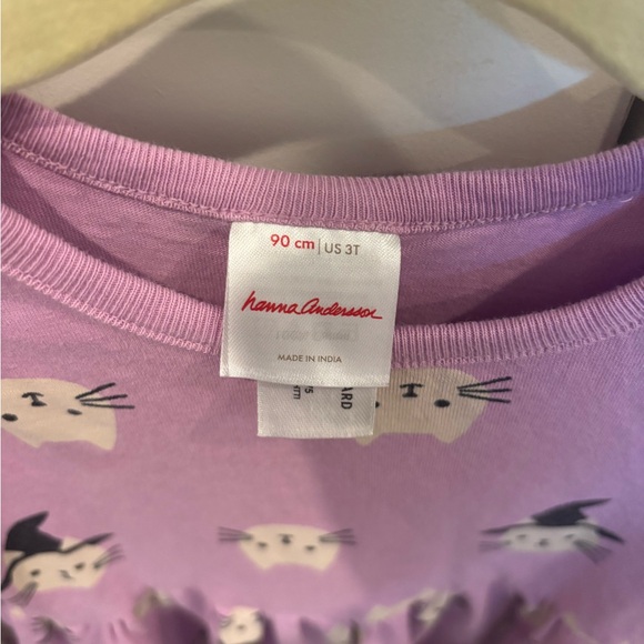 Hanna Andersson toddler girl cat dress - Picture 2 of 3
